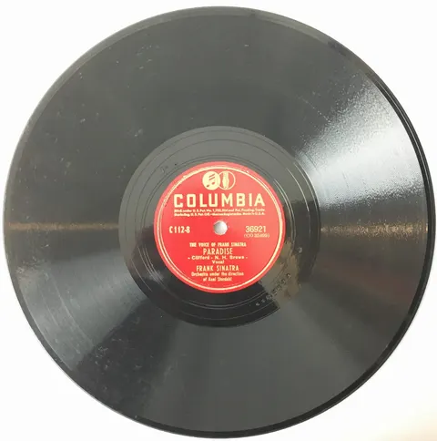 Frank Sinatra Paradise / Someone to Watch Over Me 36921 Columbia