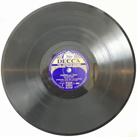 Ambrose and his Orch. Cinderella Sweetheart / Cinderella F6869 Decca