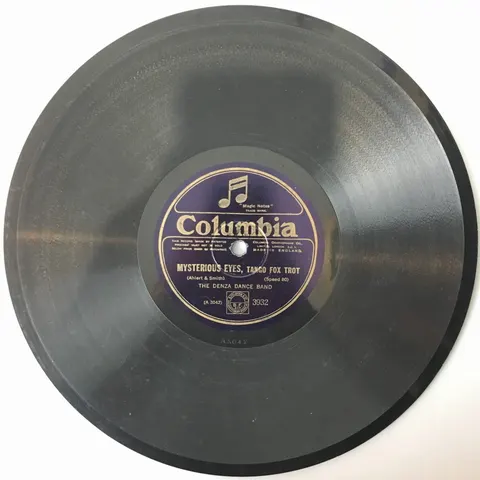 The Denza Dance Band Mysterious Eyes / That Certain Party 3932 Columbia