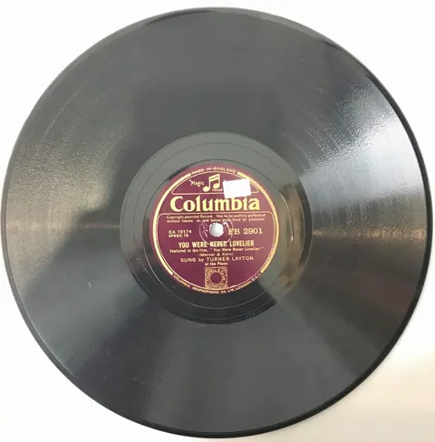 Turner Layton As Time Goes By / You Were Never Lovelier FB2901 Columbia