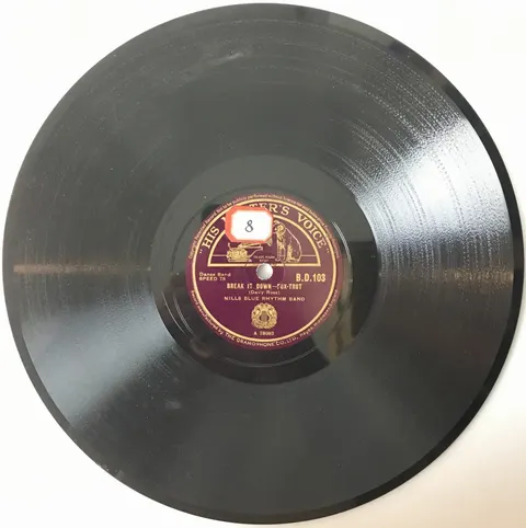 Mills Blue Rhythm Band / Henry Allen Break it Down / Feeling Drowsy BD103 HMV