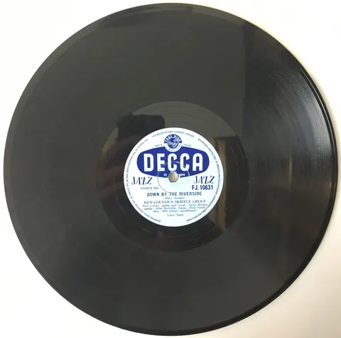 Ken Colyer's Skiffle Group Down by The Riverside / Take This Hammer FJ10631 Decca