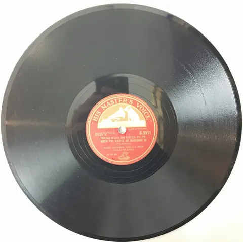 Bunk Johnson & Orleans Band When The Saints Go Marchin Home / Darktown Strutters' Ball B9511 HMV