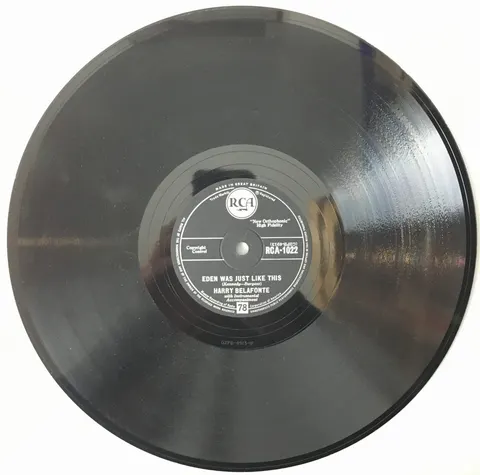 Harry Belafonte: Eden Was Just Like This/Mary's Boy Child RCA1022 RCA