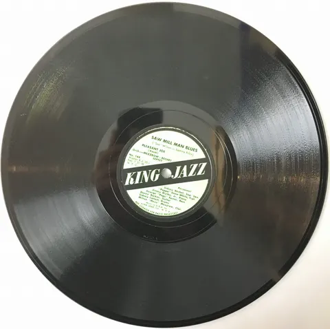 Pleasant Joe Saw Mill Man Blues / Levee Blues No144 King Jazz