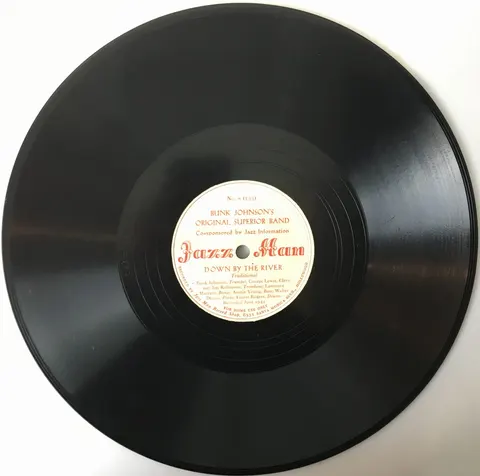 Bunk Johnson's Band Down by The River / Panama No8 Jazz Man
