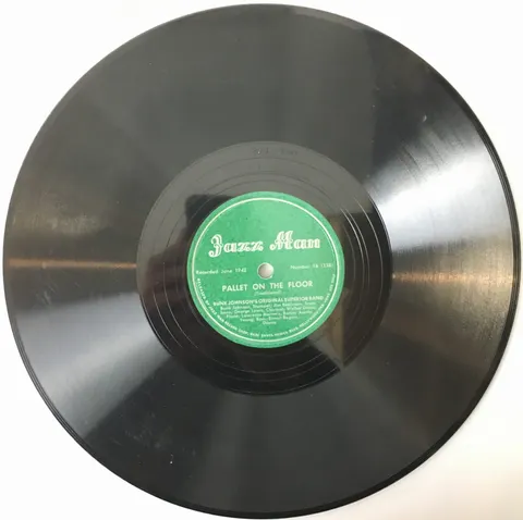 Bunk Johnson's Band Pallet on The Floor / Ballin' The Jack No16 Jazz Man