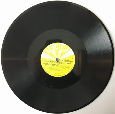 King Oliver's Creole Band Snake Rag / Chimes Blues A03 AFCDJ