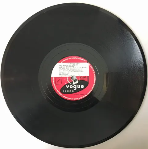 Earl Bostic Orchestra Ain't Misbehavin' / Moonglow V2148 Vogue