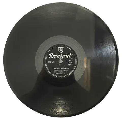 Bill Haley Two Hound Dogs / Razzle Dazzle 5453 Brunswick
