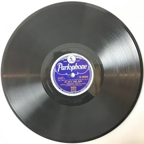 Benny Goodman Orch. My Guy's Come Back / Just You, Just Me R3000 Parlophone