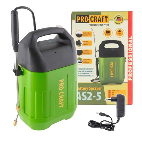 Procraft Opryskiwacz akumulatorowy 20V 5L AS2-5