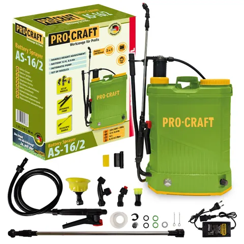 Opryskiwacz akumulatorowy Procraft AS-16/2