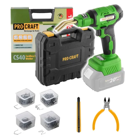 Akumulatorowa zgrzewarka do plastiku Procraft CS40bb