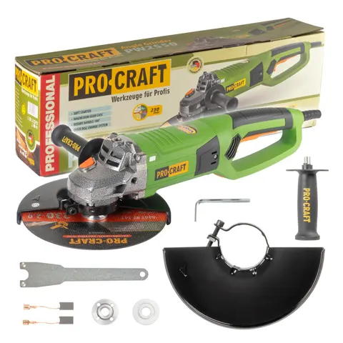 Procraft Szlifierka kątowa 230mm 2000W PW2550