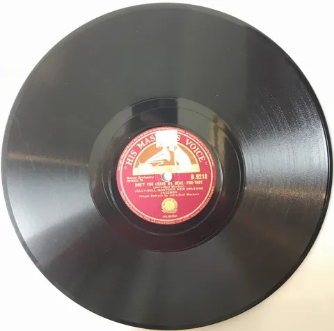 Jelly Roll Morton's New Orealn Jazzmen Ballin' The Jack / Don't You Leave Me Here B9218 HMV