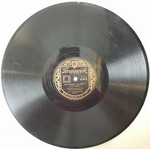 Mildred Bailey Sometimes I'm Happy / Rockin' Chair 3198 Brunswick