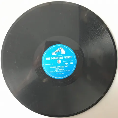 Eddy Arnold I Walked Alone Last Night / The Richest Man POP134 HMV