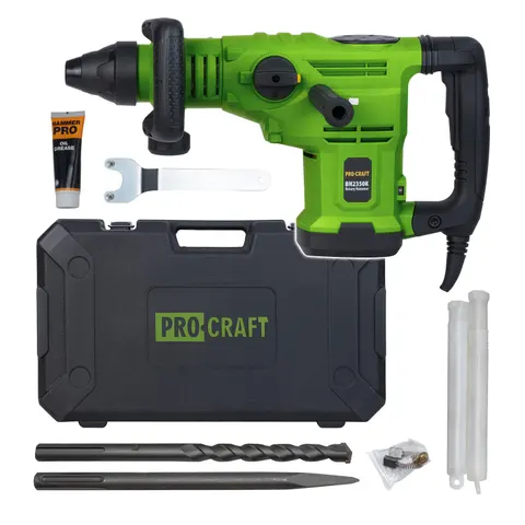 Procraft Młot udarowo-obrotowy SDS-MAX 1600W 25J BH2350K
