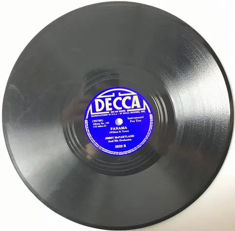 Paul Whiteman Aunt Hagar's Blues / Panama 3522 Decca