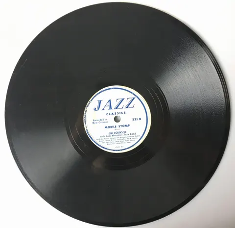 Jim Robinson Mobile Stomp / Steppin' On The Gas 521 Jazz Classics