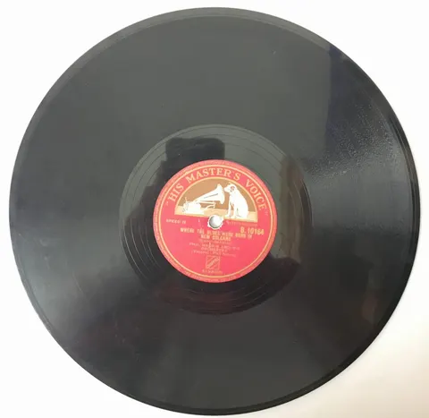 Phil Harris Rugged But Right / Where The Blues Were Born in New Orleans B10164 HMV