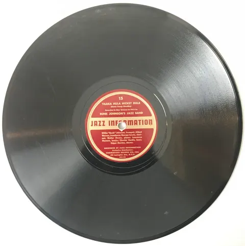 Bunk Johnson's Original Band Shine / Yaaka Hula Hickey Dula 15 Jazz Information