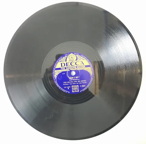 Ted Heath Didn't We? / Rag Mop F9381 Decca