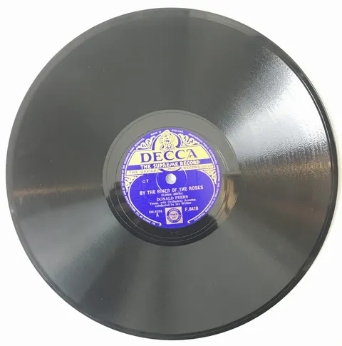 Donald Peers By The River Of The Roses/ In A Shady Nook, By A Babbling Brook F8418 Decca
