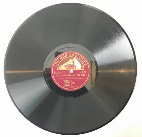 King Oliver Call of The Freaks / The Trumpet's Prayer JF36 HMV