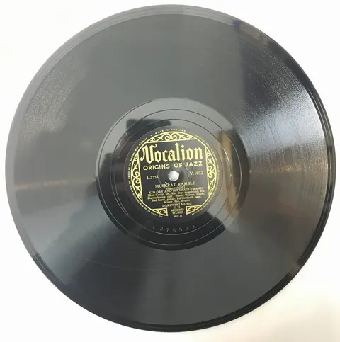 Kid Ory and His Creole Jazz Band High Society / Muskrat Ramble V1012 Vocalion