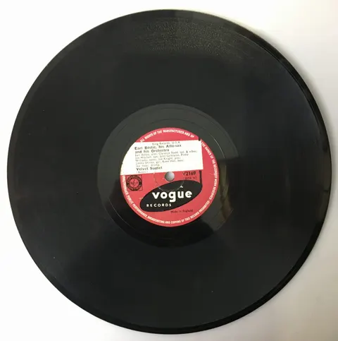 Earl Bostic Orchestra Linger Awhile / Velvet Sunset V2169 Vogue