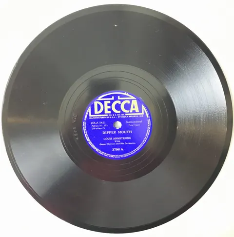 Louis Armstrong I'm in The Mood For Love / Dipper Mouth 3796 Decca