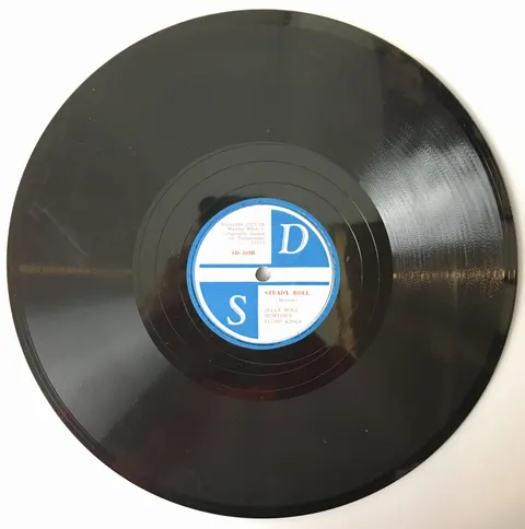 Jelly Roll Morton's Kings Steady Roll / Mr. Jelly Lord SD109 DS. Record