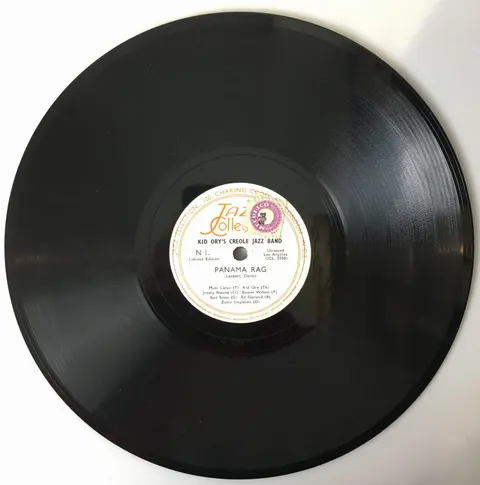 Kid Ory's Creole Band Panama Rag / High Society N1 Jazz Collector