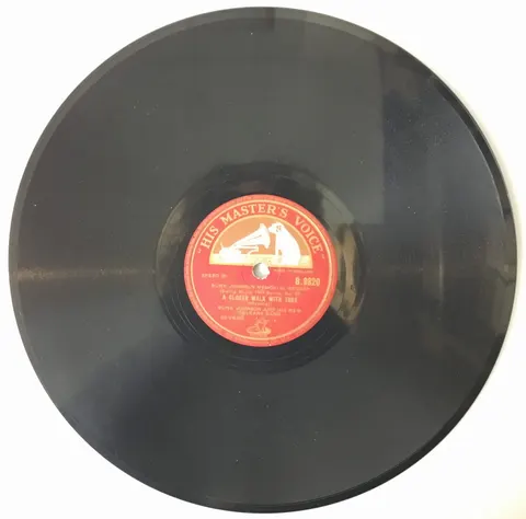 Bunk Johnson's Original Band A Closer Walk With Thee / High Society B9820 HMV