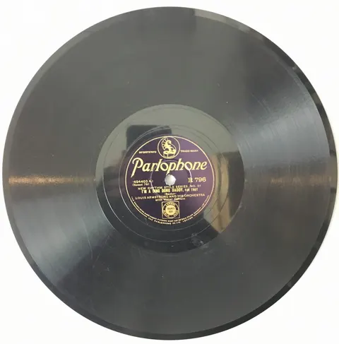 Louis Armstrong I'm a Ding Dong Daddy / Bye, Blues R796 Parlophone