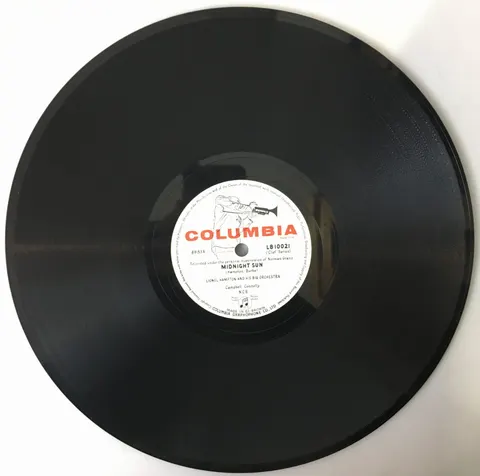 Lionel Hampton Airmail Special / Midnight Sun LB10021 Columbia