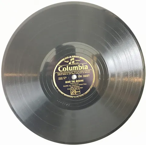Frank Sinatra All Through The Day / Begin The Beguine DB2227 Columbia
