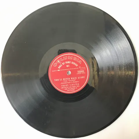 Frank Sinatra If I Loved You / You'll Never Walk Alone 50066 Columbia
