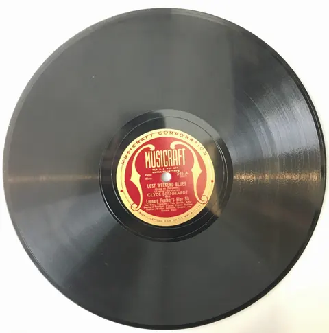 Clyde Bernhardt Lost Weekend Blues / The Lady In Debt 345 Musicraft