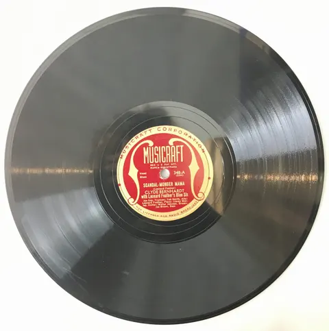 Clyde Bernhardt Scandal-monger Mama / Blues in The Red 348 Musicraft
