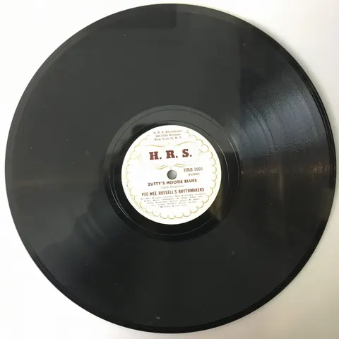 Pee-Wee Russell's Rhythmakers There'll Be Some Changes Made / Zutty's Hootie Blues HRS1001 HRS Recordings
