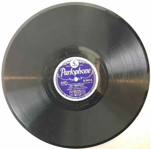 Benny Goodman Sextet China Boy / Ain't Misbehavin' R3014 Parlophone