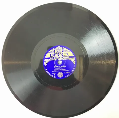 George Formby Chinese Blues / Do De o Do F3079 Decca