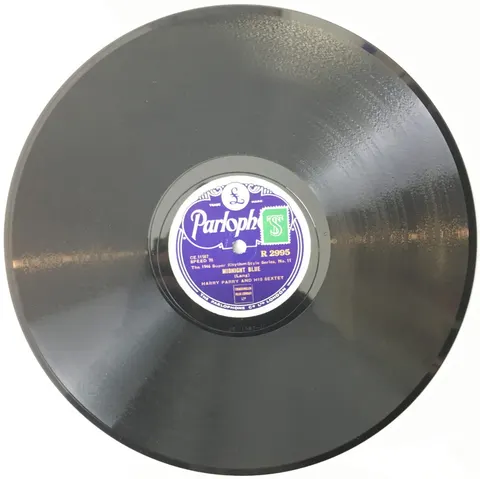 Harry Parry Midnight Blue/ Plink Plonk R2995 Parlophone