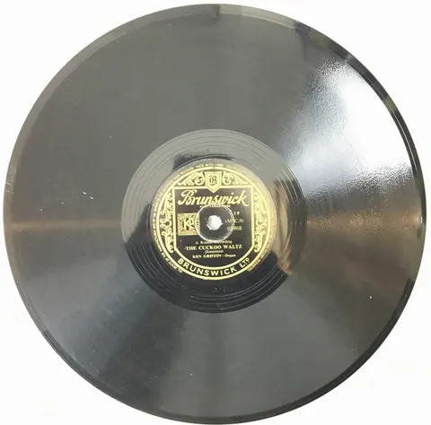 Ken Griffin The Cuckoo Waltz / You Can't be True, Dear 3968 Brunswick