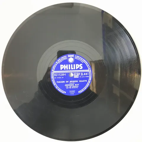 Johnnie Ray Parade of Broken Hearts / Paths of Paradise PB441 Philips