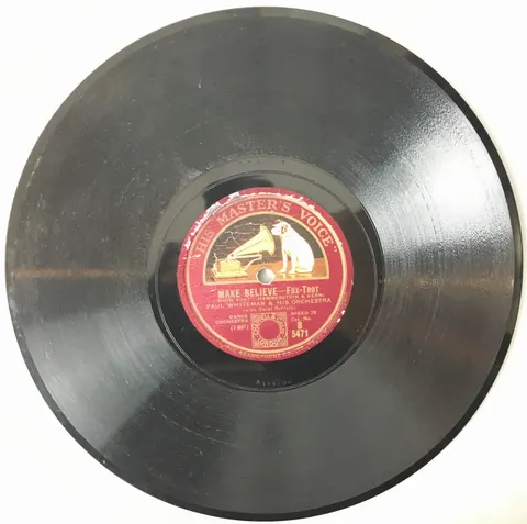 Paul Whiteman Make Believe / Ol' Man River B5471 HMV