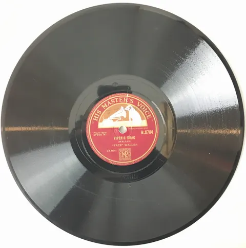Fats Waller Rhythm Viper's Drag / Alligator Crawl B8784 HMV